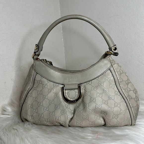 💯Authentic Gucci Hobo Small Leather🍀 - Picture 1 of 16
